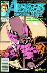 Avengers Spotlight #25 (1989) Comic Books Avengers Spotlight Prices