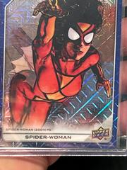 Spider-Woman [Blue Traxx] #111 Marvel 2023 Upper Deck Platinum Prices