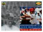 Juan Gonzalez #10 Baseball Cards 1994 Upper Deck Dennys Holograms Prices