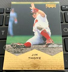 Jim Thome #36 Baseball Cards 1997 Pinnacle Prices
