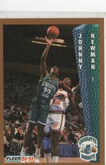 Johnny Newman #26 Basketball Cards 1992 Fleer Prices