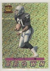 Tim Brown [Gold] Football Cards 1994 Pacific Prisms Prices