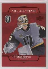 Logan Thompson [Red] Hockey Cards 2021 Upper Deck AHL All Stars Prices