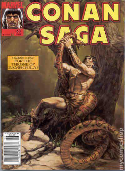 Conan Saga #63 (1992) Comic Books Conan Saga