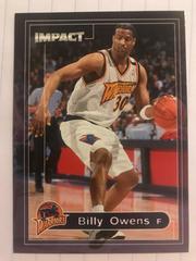 Billy Owens Basketball Cards 1999 SkyBox Impact Prices