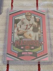 Brock Purdy [Pink] #41 Football Cards 2022 Panini Chronicles Marquee Prices