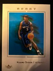 Kwame Brown #26 Basketball Cards 2003 Fleer Avant Prices