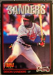 deion sanders #24 Baseball Cards 1993 Leaf Prices