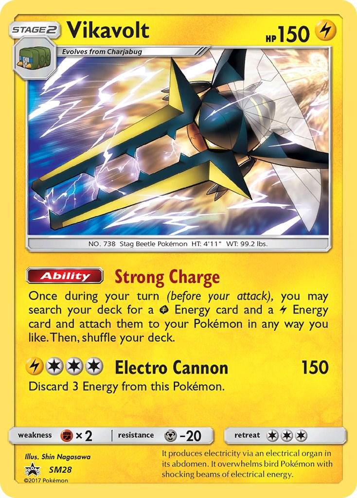 Vikavolt #SM28 Pokemon Promo