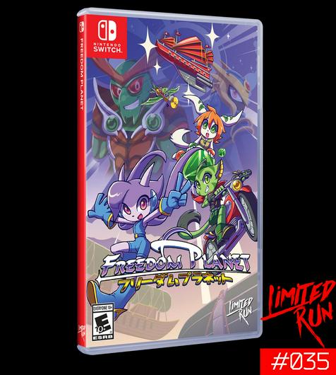 Freedom Planet Cover Art