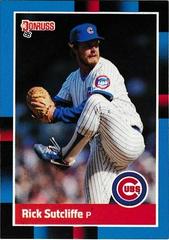 Rick Sutcliffe #68 Baseball Cards 1988 Donruss Prices