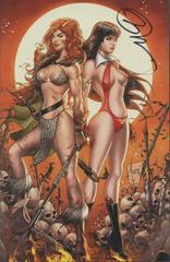 Vampirella / Red Sonja [Tucci Virgin] Comic Books Vampirella / Red Sonja Prices