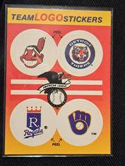 Braves, Cubs, Royals, Brewers Baseball Cards 1991 Fleer Team Logo Stickers Top 10 Prices