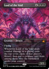 Lord of the Void [Anime Borderless Foil] Magic Ravnica Remastered Prices