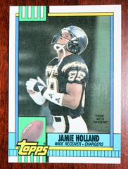 Jamie Holland Football Cards 1990 Topps Prices