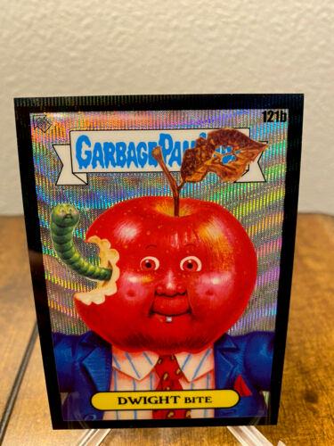 DWIGHT Bite [Black Wave] #121b 2020 Garbage Pail Kids Chrome