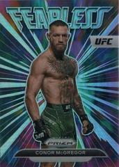 Conor McGregor [Silver] #13 Ufc Cards 2023 Panini Prizm UFC Fearless Prices