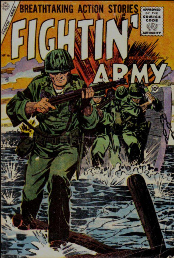 Fightin' Army #16 (1956) Comic Books Fightin' Army