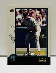 David Ortiz Baseball Cards 1998 Bowman Prices