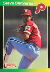 Steve Ontiveros Baseball Cards 1989 Donruss Traded Prices