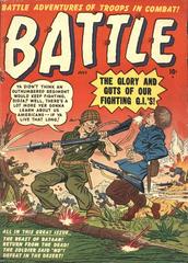 Battle #3 (1951) Comic Books Battle Prices