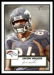 Javon Walker #120 Football Cards 2006 Topps Heritage Prices