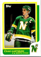 Craig Hartsburg #12 Hockey Cards 1986 Topps Prices
