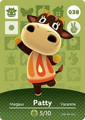 Patty #038 [Animal Crossing Series 1] Amiibo Cards Prices