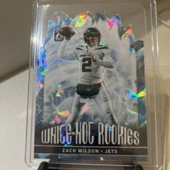 Zach Wilson [Ice] #WHR-1 Football Cards 2021 Panini Donruss Optic White Hot Rookies Prices