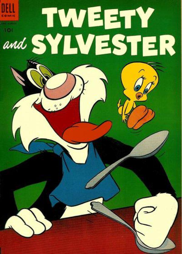 Tweety and Sylvester #5 (1954) Comic Books Tweety and Sylvester