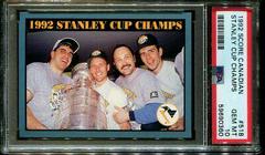 Stanley Cup Champs Hockey Cards 1992 Score Canadian Prices