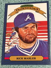 Rick Mahler [Diamond Kings] Baseball Cards 1986 Donruss Prices