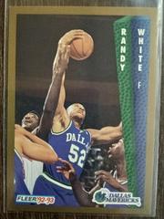 Randy White #326 Basketball Cards 1992 Fleer Prices