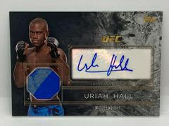 Uriah Hall [Silver] Ufc Cards 2016 Topps UFC Top of the Class Autograph Relic Prices
