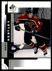Dany Heatley Hockey Cards 2001 SP Authentic Prices
