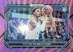 Victor Wembanyama [SP Variation Purple Wave] #2 Basketball Cards 2023 Panini Prizm Draft Picks Prices
