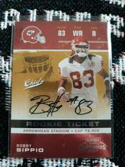 Bobby Sippio [Autograph] #114 Football Cards 2007 Playoff Contenders Prices