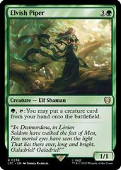 Elvish Piper #239 Magic Lord of the Rings Commander Prices