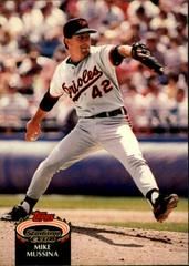 Mike Mussina #225 Baseball Cards 1992 Stadium Club Prices