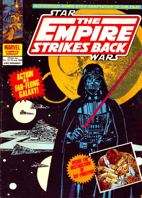 Star Wars The Empire Strikes Back Weekly #131 (1980) Comic Books Star Wars The Empire Strikes Back Weekly