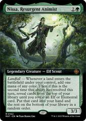 Nissa, Resurgent Animist [Extended Art] #162 Magic March of the Machine: The Aftermath Prices