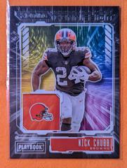 Nick Chubb #ZC-NCH Football Cards 2021 Panini Playbook Zoning Commission Prices