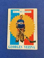 Georges Vezina Hockey Cards 1960 Topps Prices