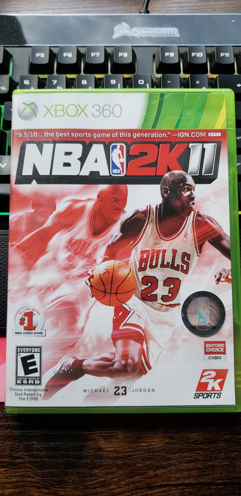 NBA 2K11 Item, Box, and Manual Xbox 360