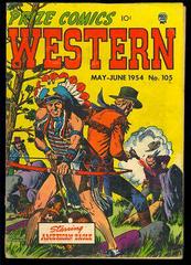 Prize Comics Western #105 (1954) Comic Books Prize Comics Western Prices