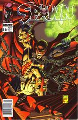 Spawn [Newsstand] #16 (1993) Comic Books Spawn Prices