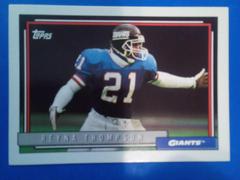 Reyna Thompson Football Cards 1992 Topps Prices