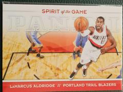 LaMarcus Aldridge #10 Basketball Cards 2012 Panini Spirit of the Game Prices