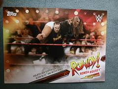 Rowdy Ronda Rousey Spotlight #40 Wrestling Cards 2019 Topps WWE RAW Rowdy Ronda Rousey Spotlight Prices
