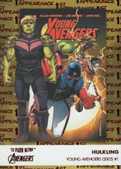 Hulkling [Red Foil] #FA-13 Marvel 2022 Ultra Avengers 1st Appearances Prices